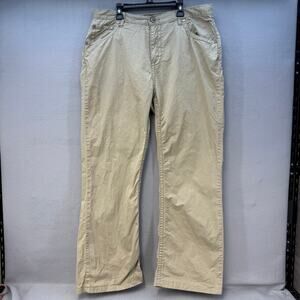 BKE Buckle Tyler Khaki Pants Men's Size 34 L Beige Tan Straight Leg Casual